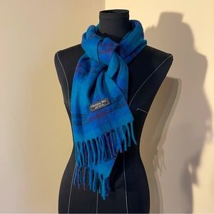 Vintage Christian Dior Monsieur Classic Plaid Scarf